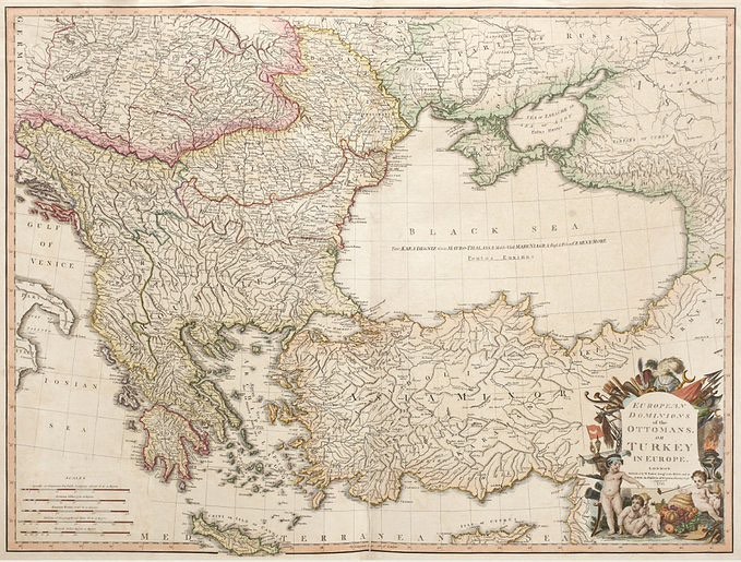 Map of the Ottoman Empire in Europe, 1795
Osmanlı Avrupası Haritası, 1795.
.
Lov...