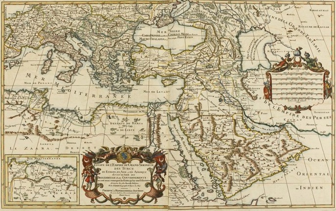 Map of the Ottoman Empire in Europe, Asia and Africa, 1692
Avrupa, Asya ve Afrik...