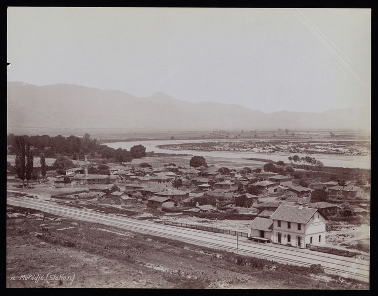 Mekece Tren İstasyonu, Pamukova-Sakarya / 1870'ler / G.Berggren Fotoğrafı...