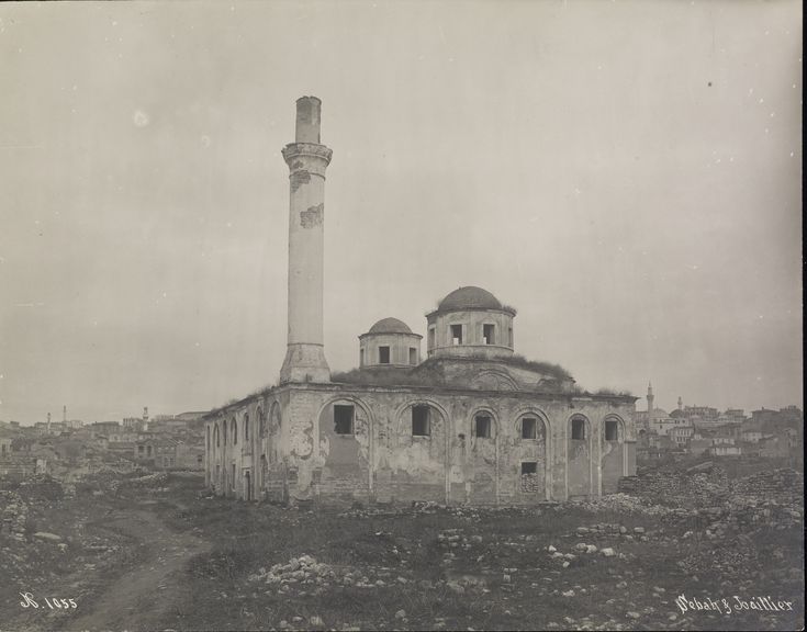 Molla Fenari İsa Camii / Sébah & Joaillier Fotoğrafı / 1883 | Eski İstanbul...