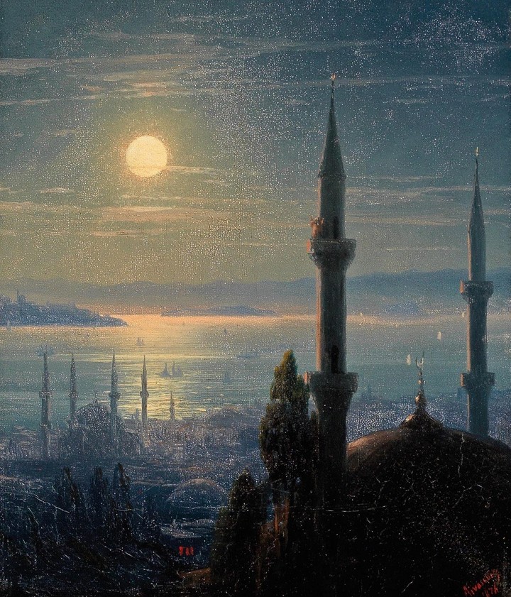 Moonlight in Istanbul, 1876
İstanbul'da Ayışığı, 1876

                         ...