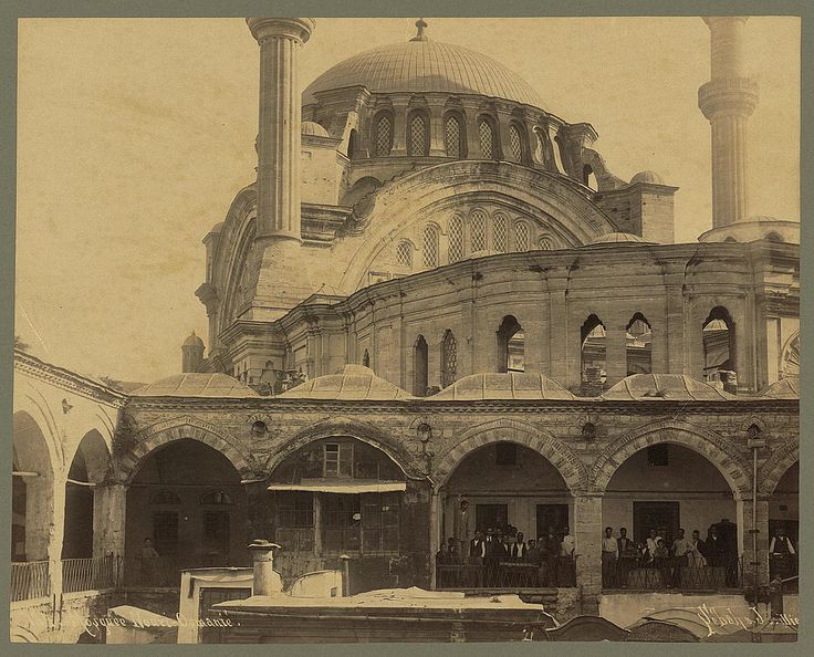 Nuruosmaniye Camii Sébah & Joaillier 1888-1910 LOC Arşivi