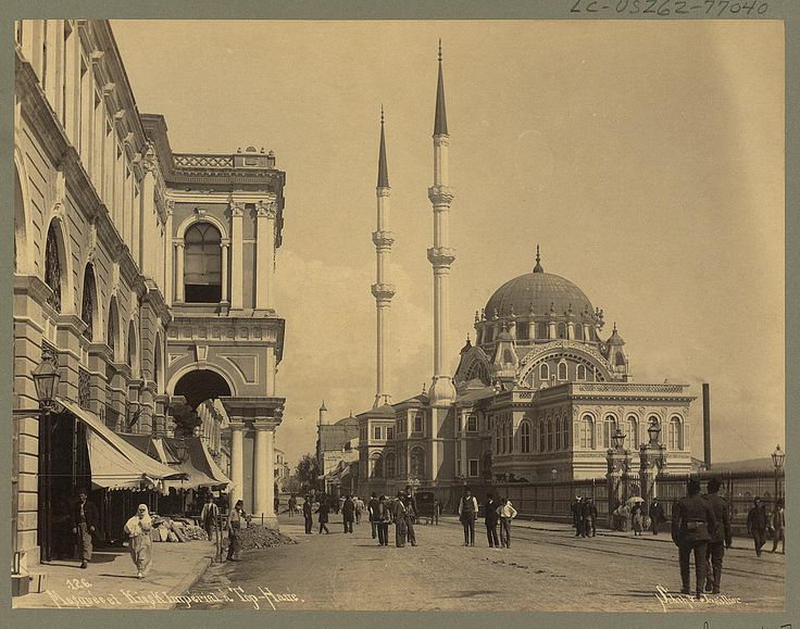 Nusretiye Camii Sébah & Joaillier 1888-1910 LOC Arşivi