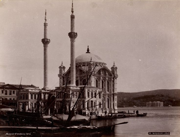 Ortaköy Camii Basile Kargopoulo Fotoğrafı 1875