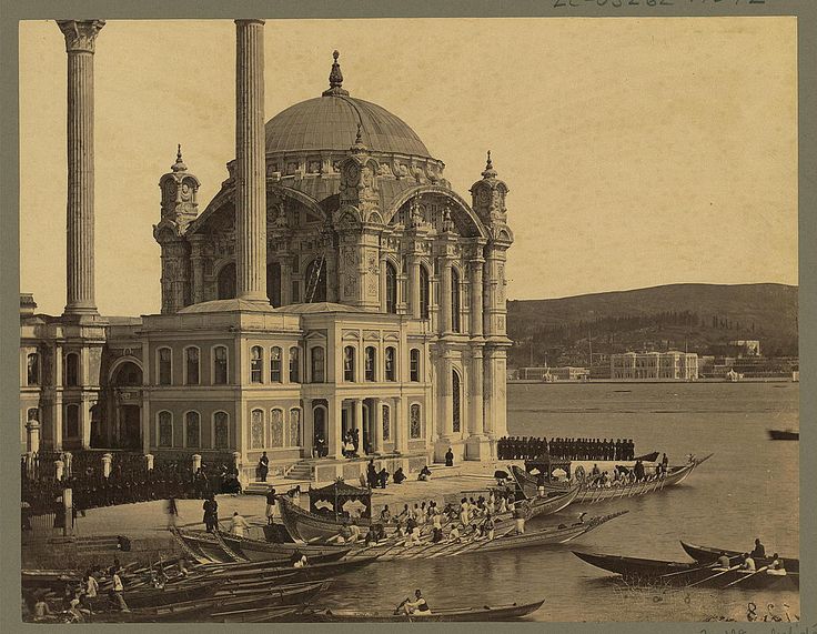 Ortaköy Camii Sébah & Joaillier 1888-1910 LOC Arşivi