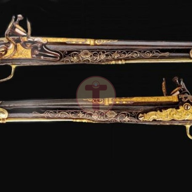 Osmanlı piştovu. An Ottoman pistol....