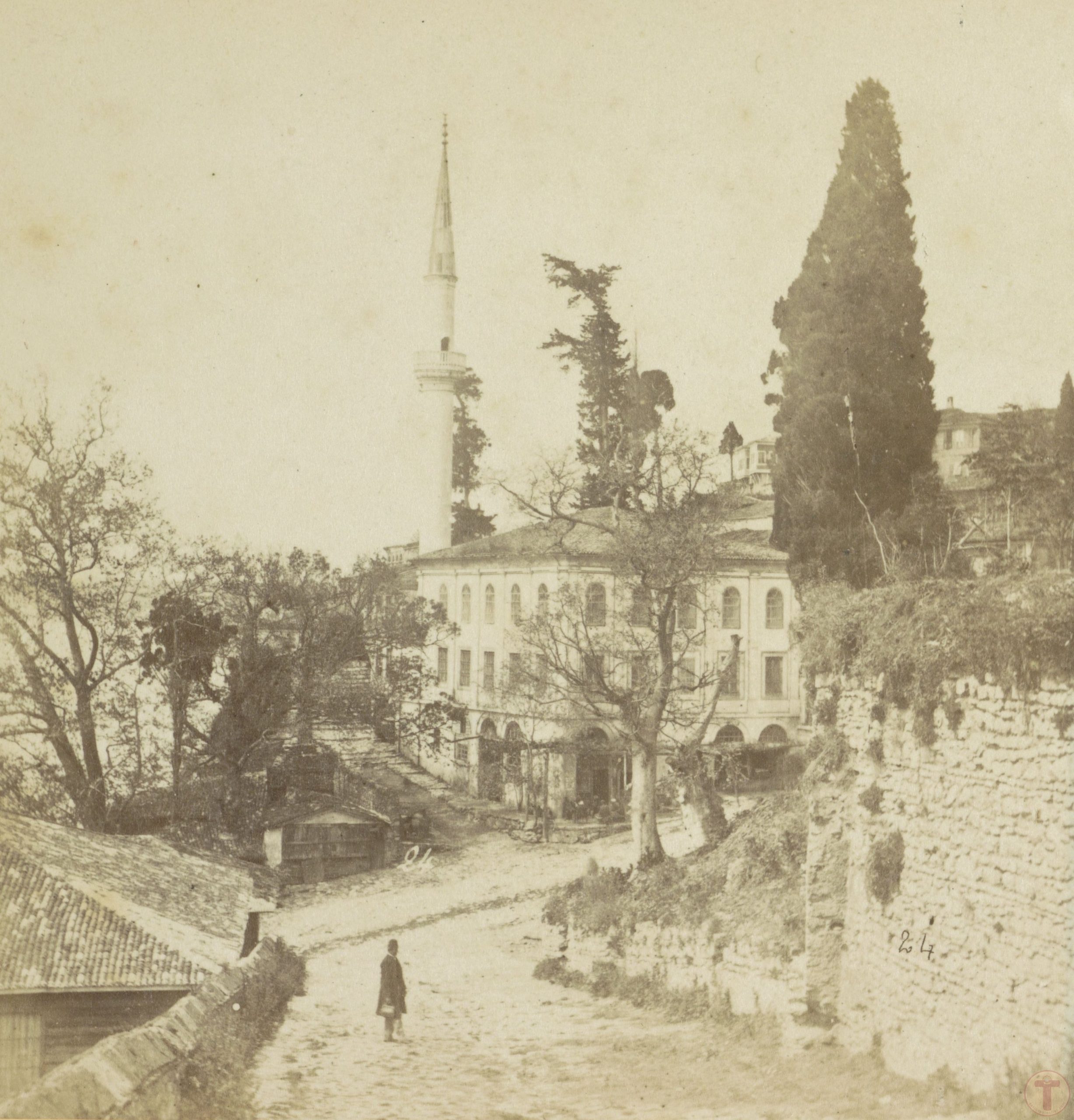 Osmanlı İstanbulundan Bir Sokak Manzarası, 1870'Ler