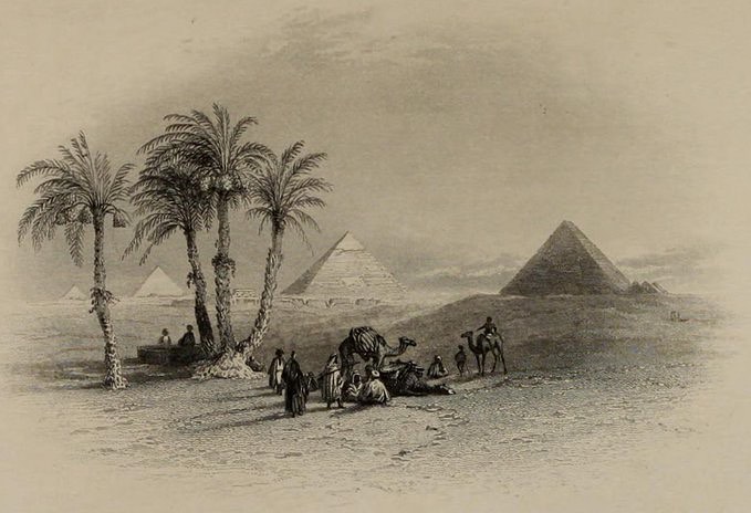 Pyramids, Cairo, Egypt, 1840s
Piramitler, Kahire, Mısır, 1840'lar.
.
Love histor...