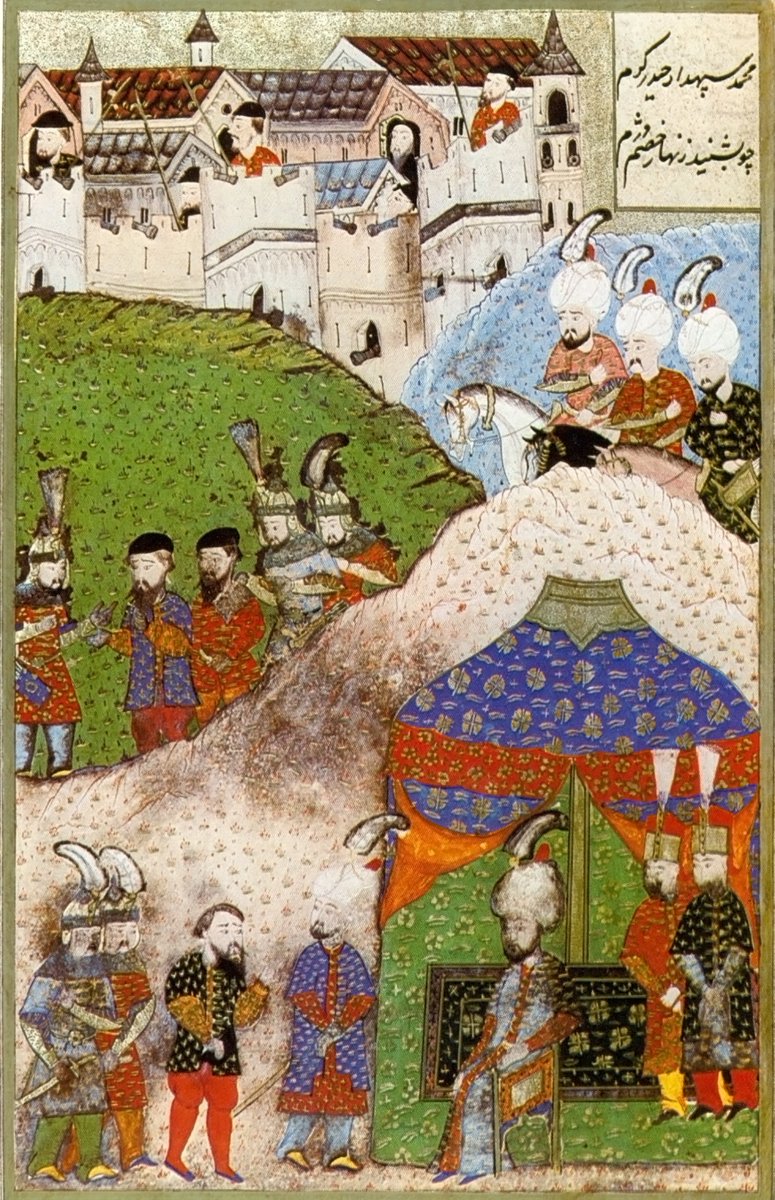 Rumeli Beylerbeyi Sokollu Mehmed Paşa'nın Eylül 1551'deki Çanad Hisarını kuşatma