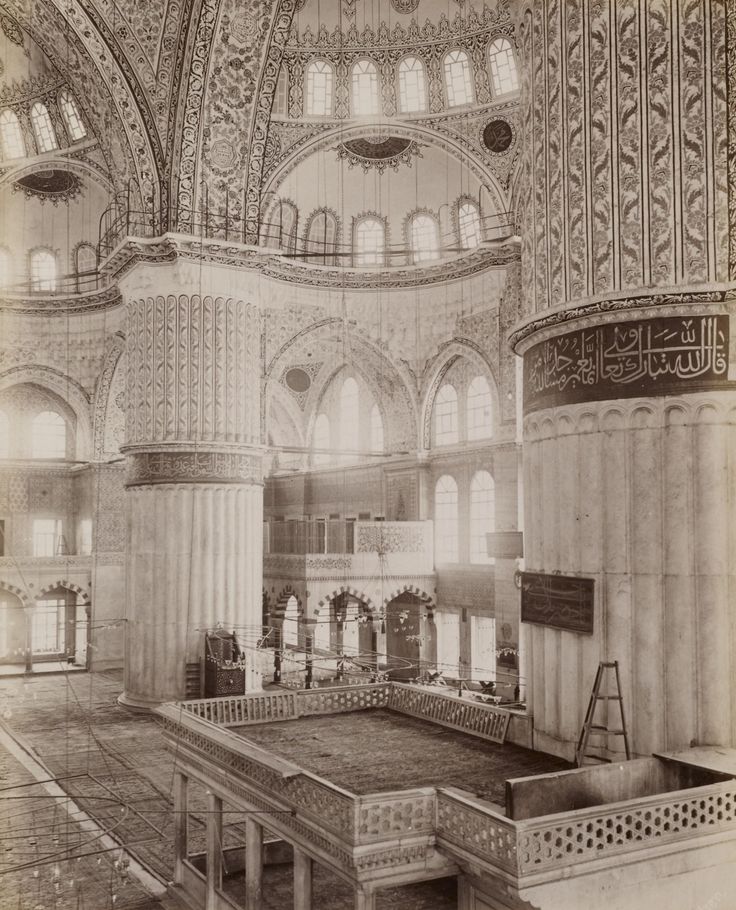 Sultan Ahmet Camii Guillaume Berggren / 1880