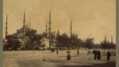 Sultan Ahmet Camii Sébah & Joaillier 1888-1910  LOC arşivi