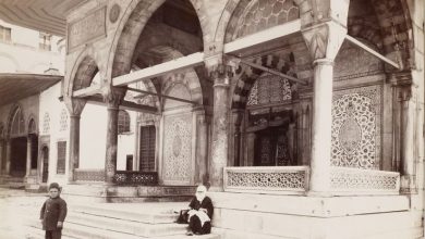 Sultan II. Selim Türbesi Sébah & Joaillier fotoğrafı | Eski İstanbul Fotoğ...