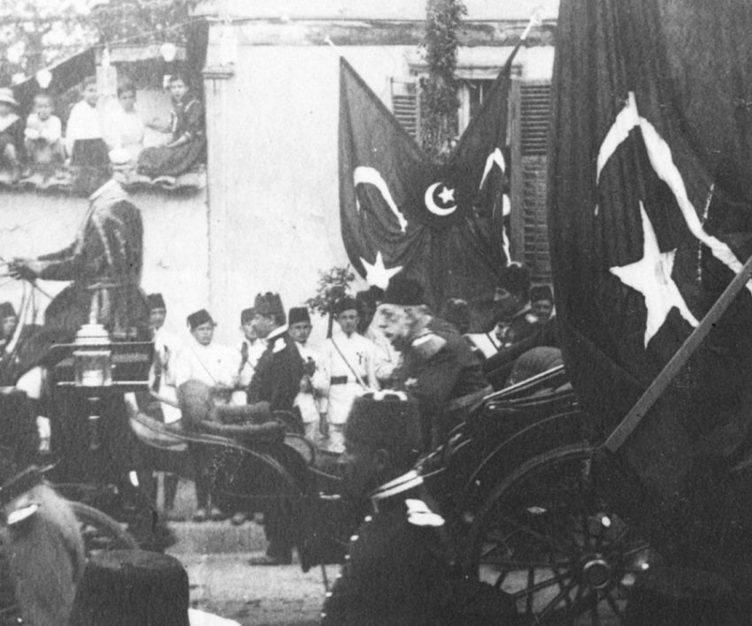 Sultan Mehmed V is in Uskub (Skopje, Macedonia), 1911 
Sultan Reşad'ın Üsküp Ziy...