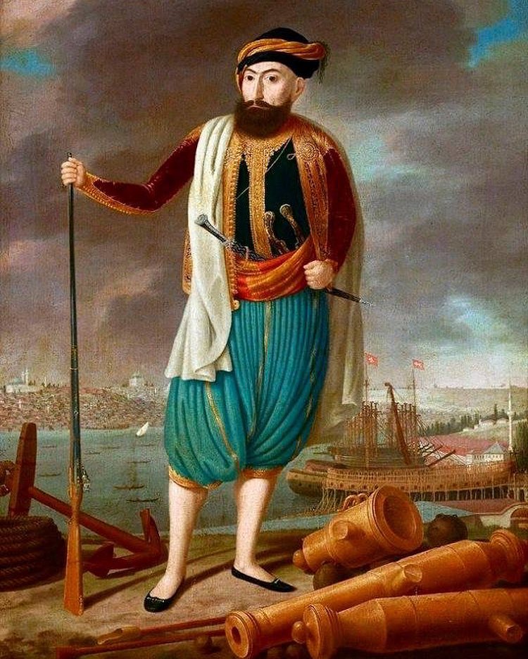 The commander of the dockyard in Ottoman Istanbul, 1800's.
Tersane başçavuşu, Os...