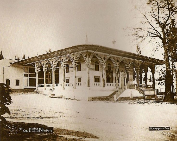 Topkapı Sarayı Arz OdasıBasile Kargopoulo Fotoğrafı