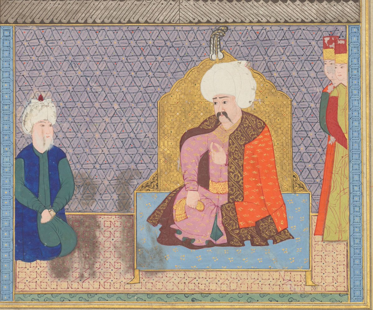 Yavuz Sultan Selim ve Piri Mehmed Paşa

Zübdetü't Tevarih, Chester Beatty Librar