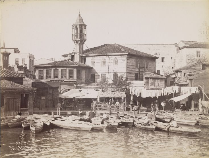 Yağkapanı ve Makbul İbrahim Paşa Camii / Sébah ve Joaillier Fotoğrafı | E...