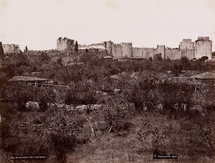 Yedikule Hisarı Basile Kargopoulo Fotoğrafı 1875