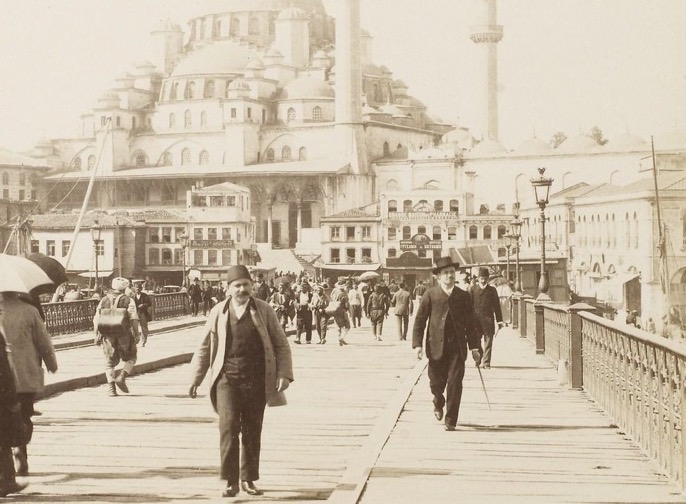 Yeni Cami I Mosque, Istanbul, c1890
.
Love history? Become one of our patrons by...