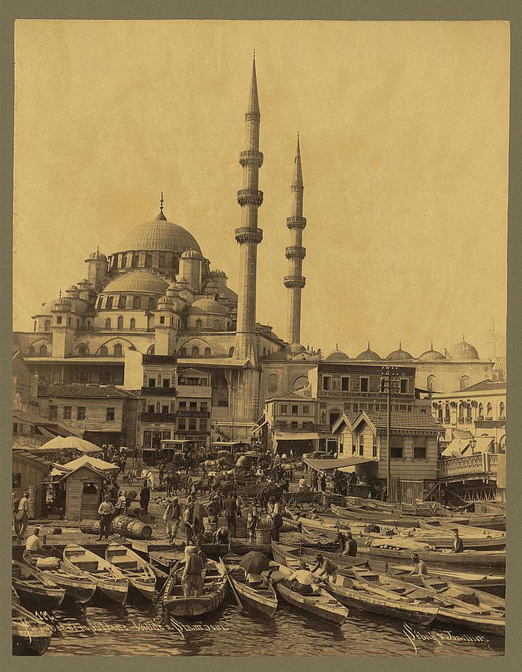 Yeni Cami Sébah & Joaillier  1888-1910 LOC arşivi