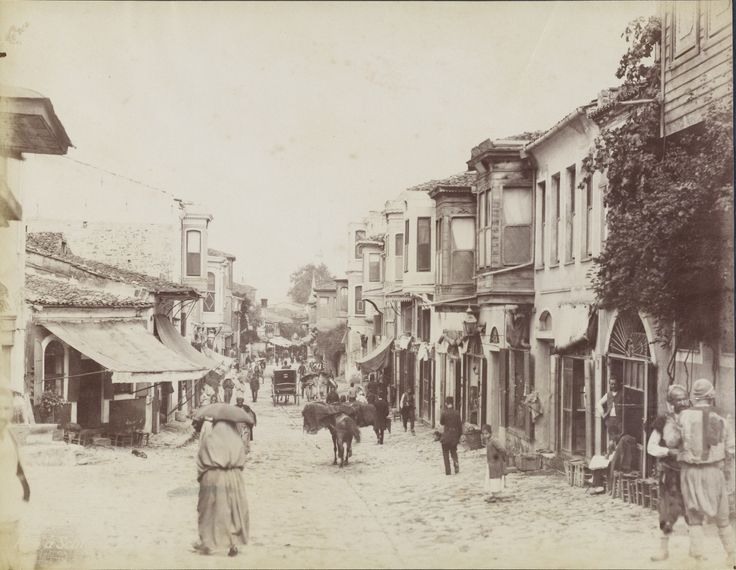 Üsküdar / Guillaume Berggren Fotoğrafı / 1870