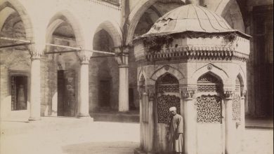 Üsküdar Yeni Valide Camii Şadırvanı / Sébah ve Joaillier Fotoğrafı / 188...